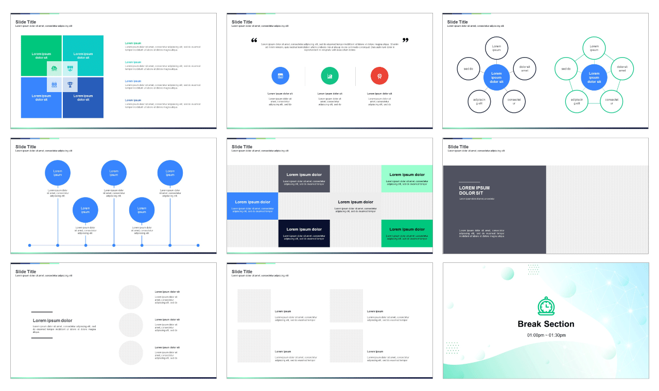 Google slides theme