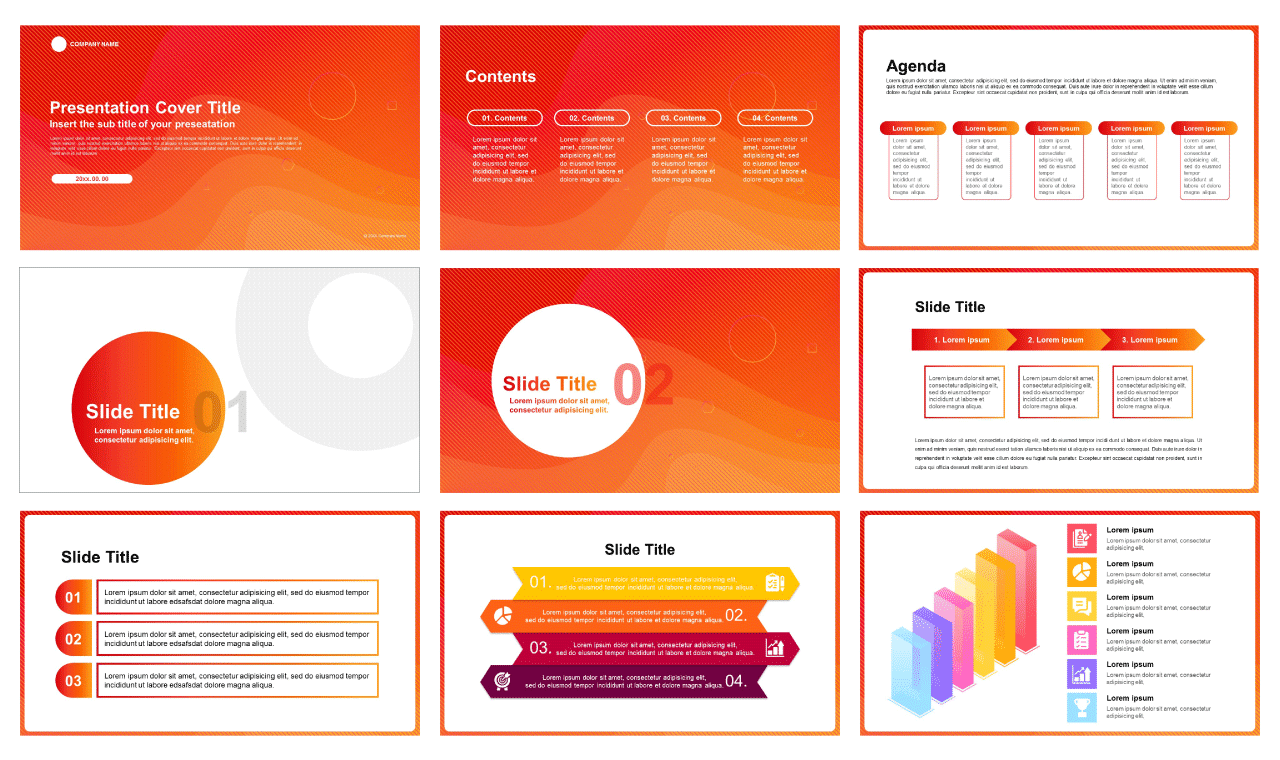 RED MODERN CONCEPT Free Google slide and free Powerpoint Templates - image1
