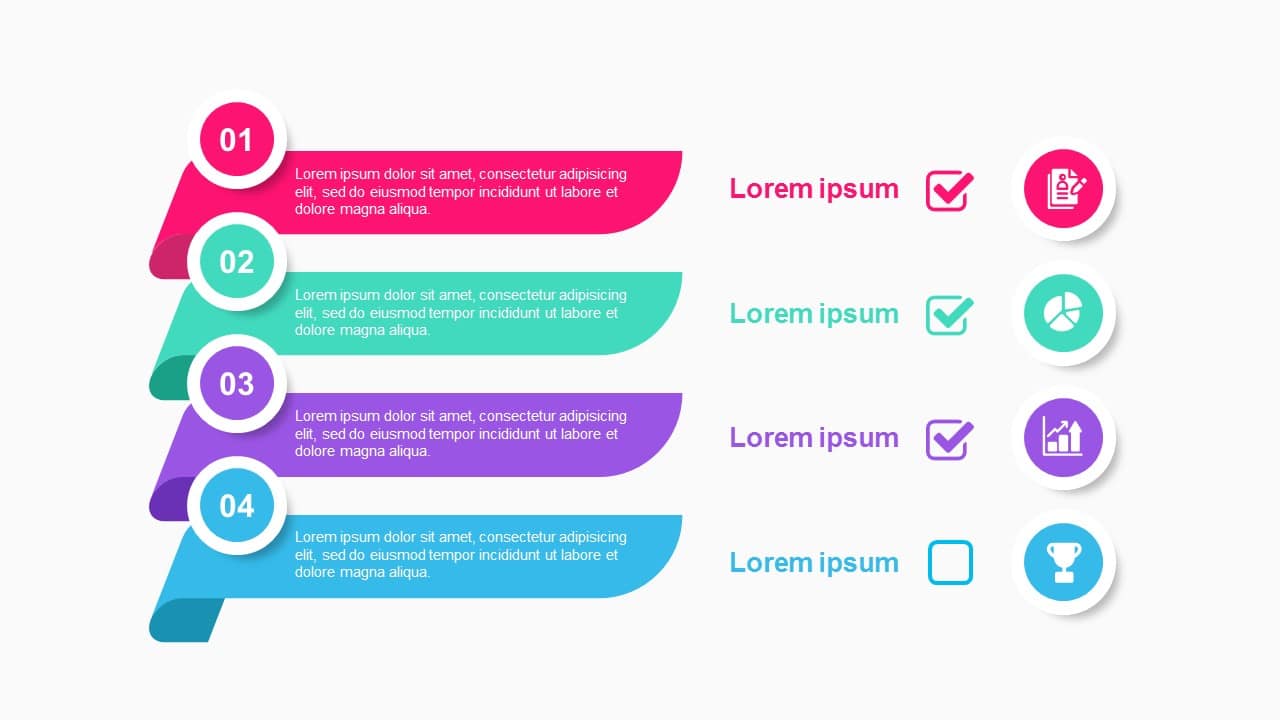 Checklist 4 Steps Text Box