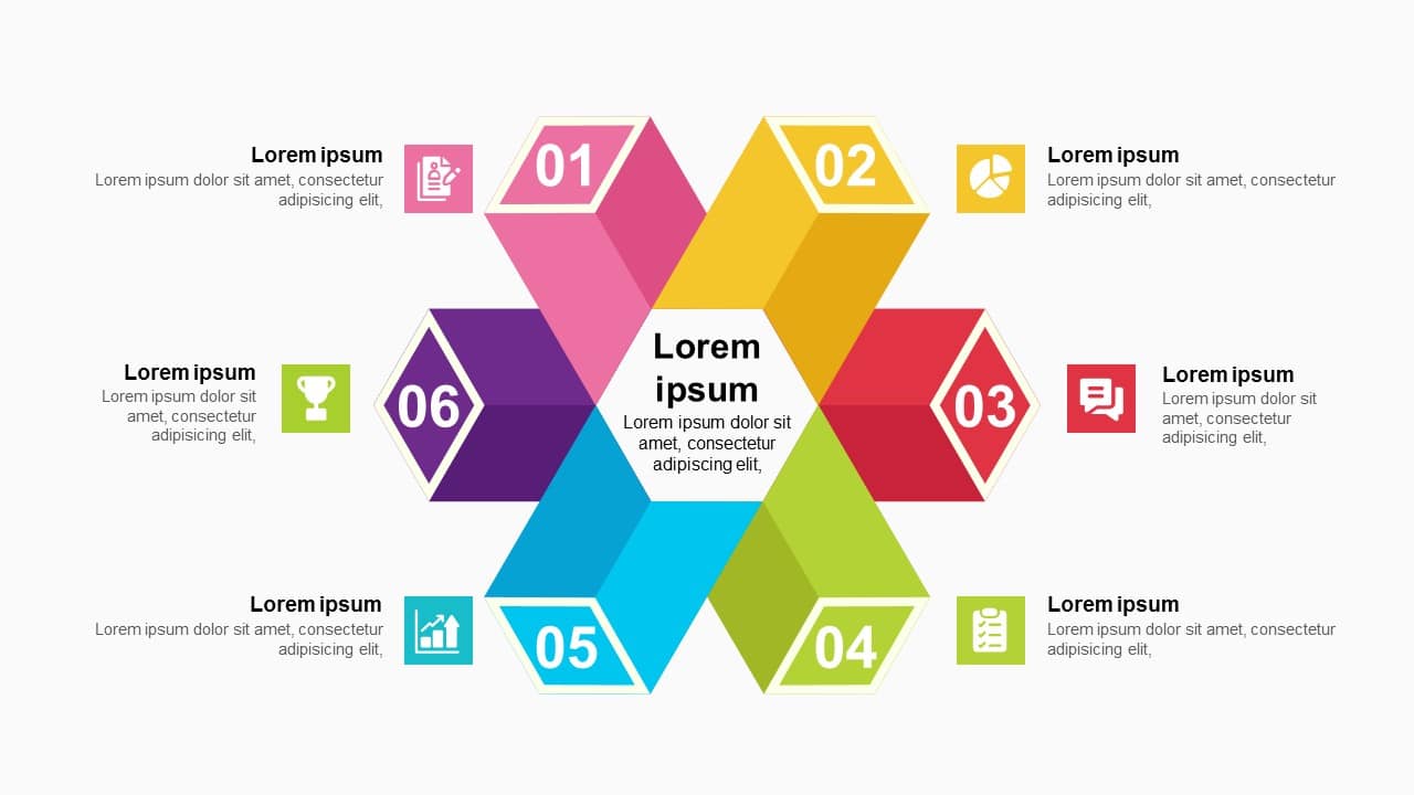 Colorful Business Concept Diagram