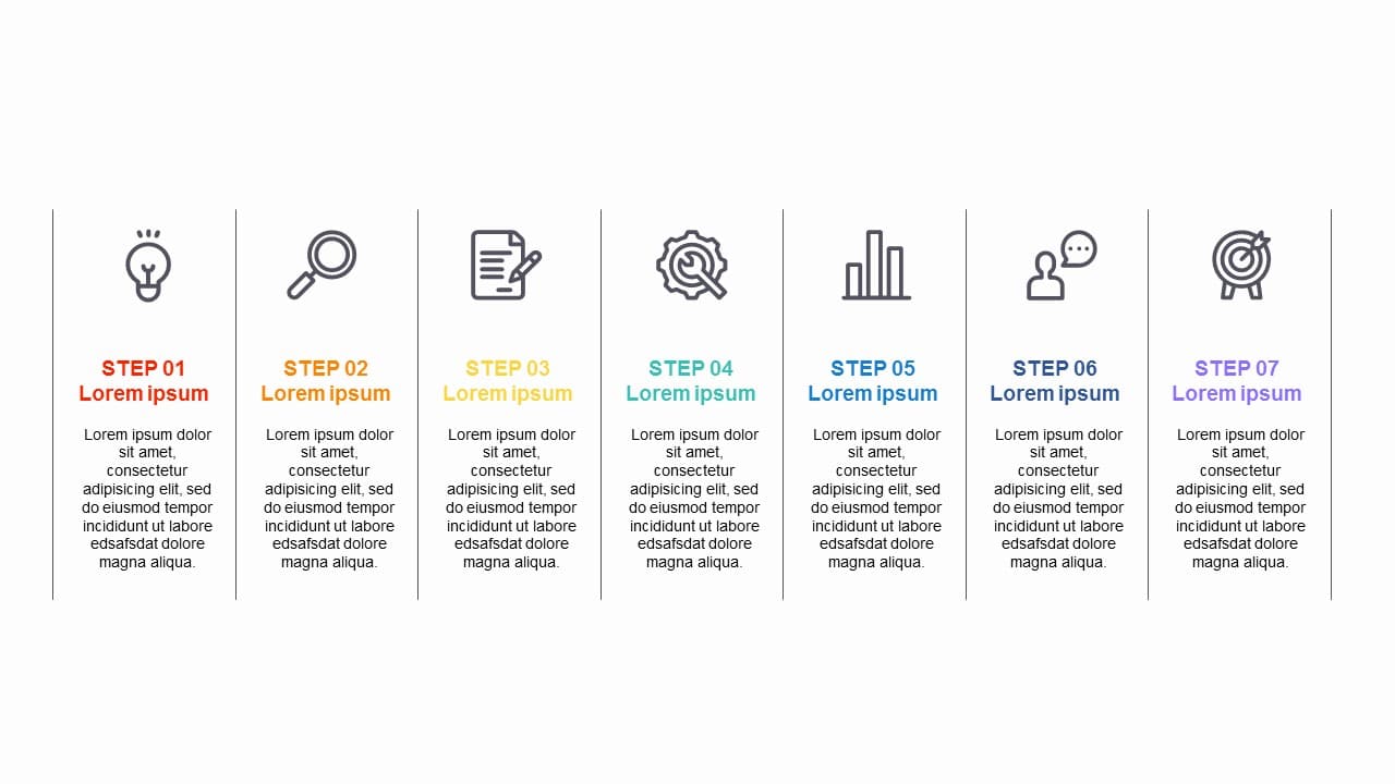ICON 7 Steps Timeline