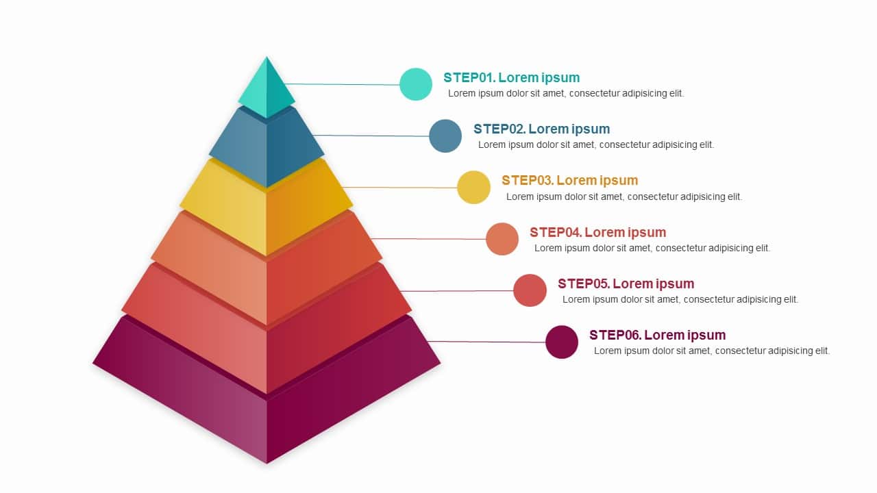 Pyramid 6 Steps Diagram