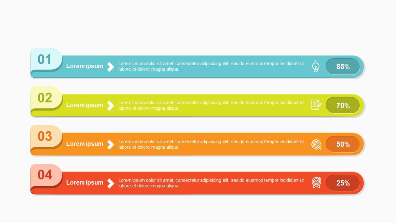 Banner 4 Steps Text Box